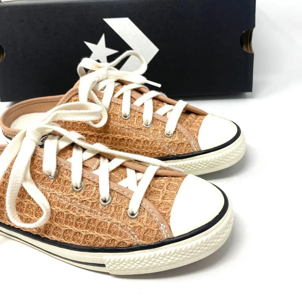 Converse Womens Size 571899C CTAS Dainty Mule Slip Vachetta Beige Canvas Sneaker - Picture 9 of 12